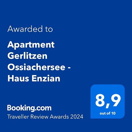 Apartment Gerlitzen Ossiachersee - Haus Enzian Треффен Екстер'єр фото